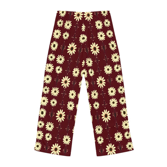 Cozy Floral Women's Pajama Pants, Relaxation, Sleepwear