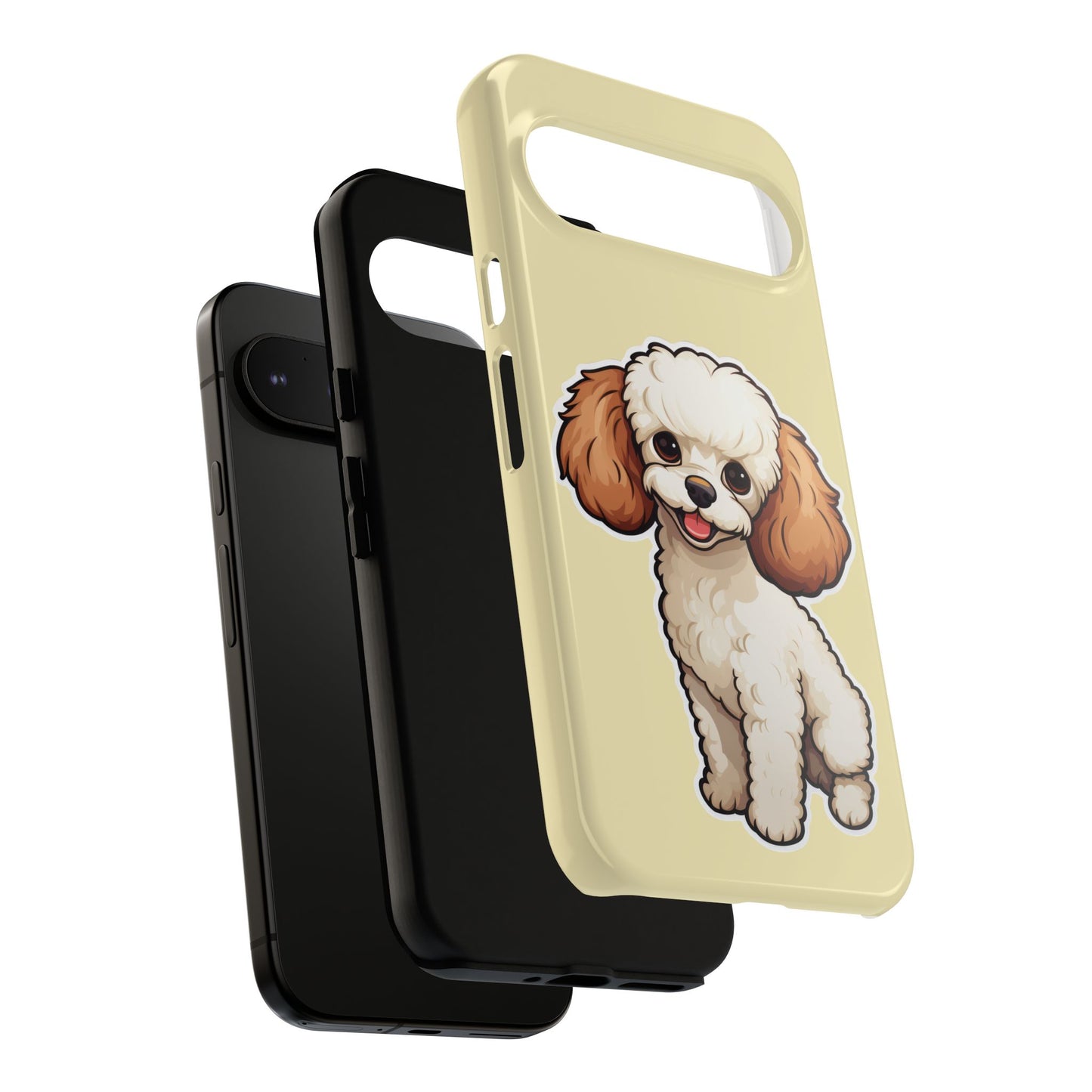 Cute Dog Phone Case, Pet Lover Gift, Custom Phone Cover, Cartoon Dog Case, Durable Phone Accessory