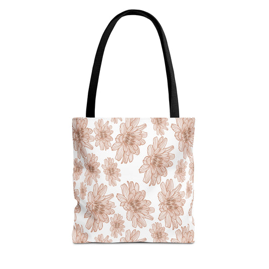 Floral Tote Bag | Stylish Reusable Shopping Bag | Eco-Friendly Gift | Beach, Gym, Grocery, Travel, Market
