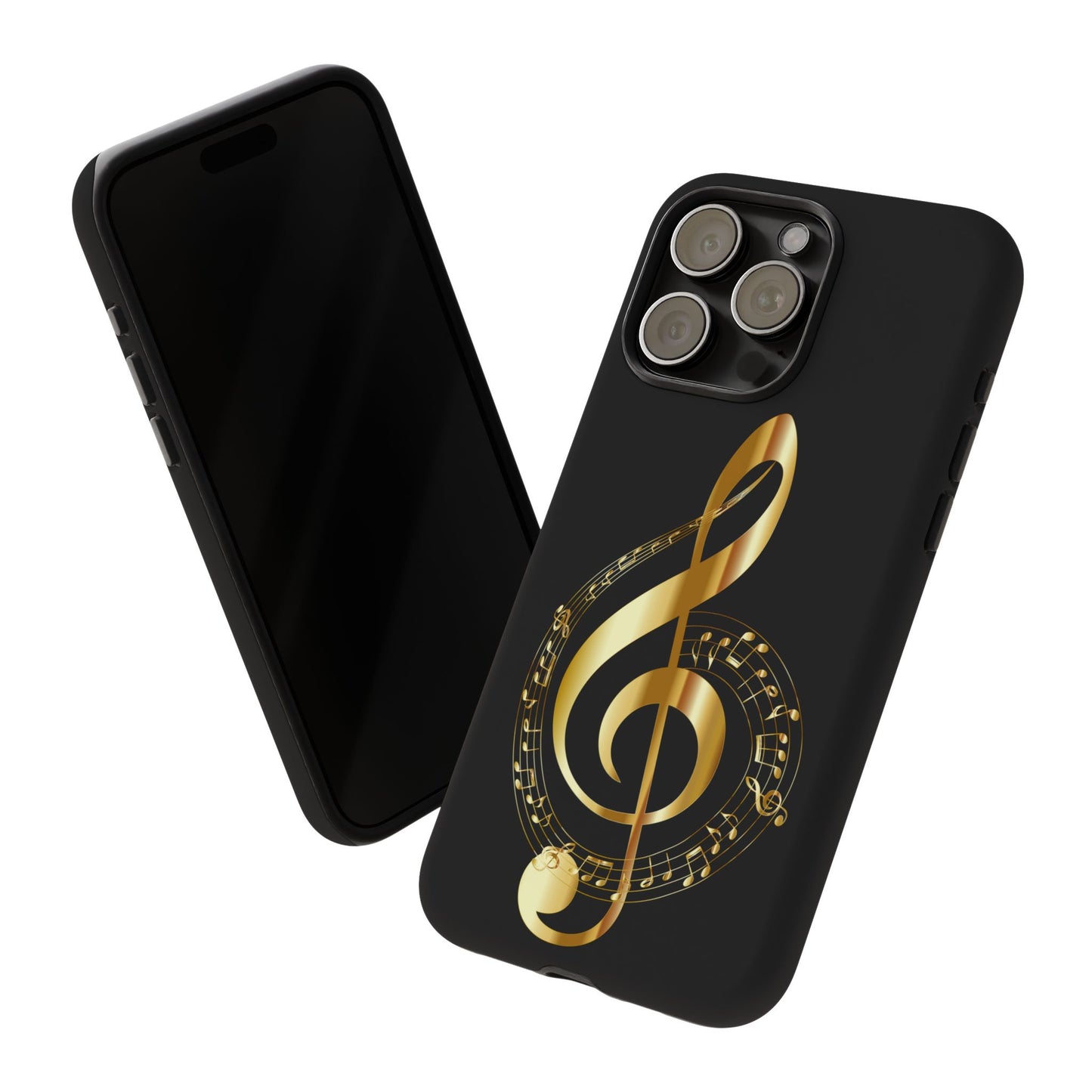 Tough Cases black gold musical Note