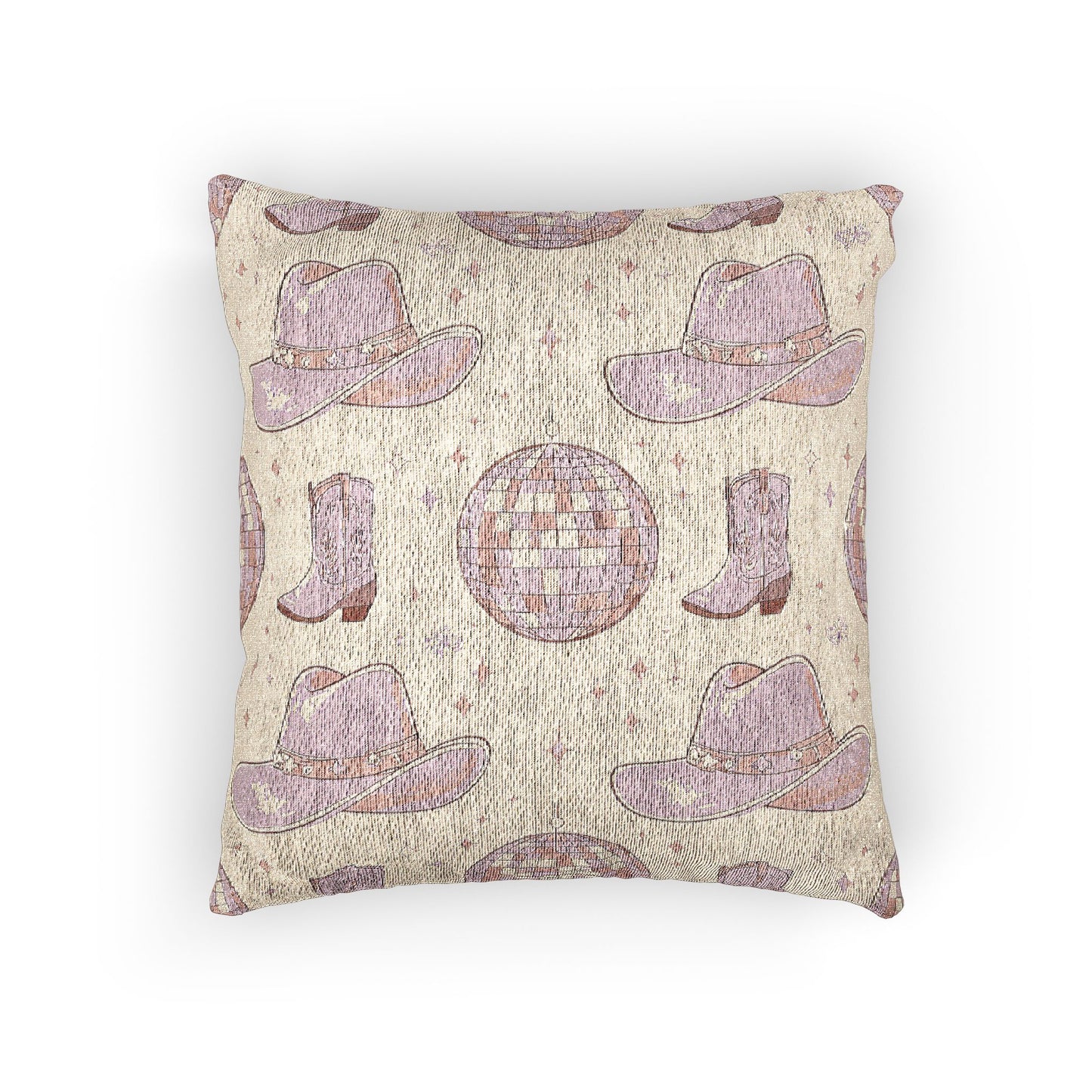 Rustic Western Woven Pillow, Cozy Home Decor, Farmhouse Chic Cushion, Gifts for Cowgirls, Boho Living Room Accent, Country Style Throw [...]