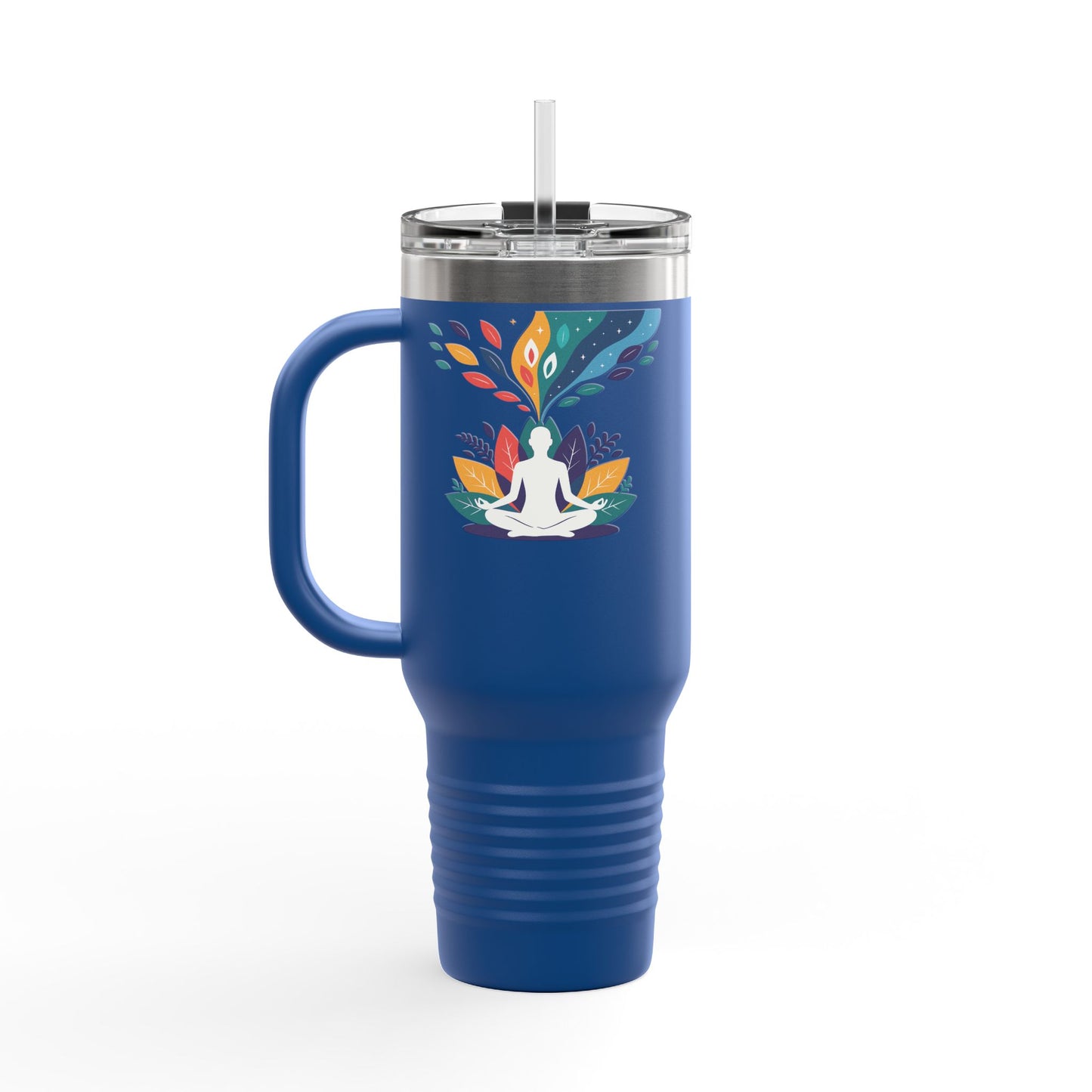 Colorful Yoga Themed Insulated Travel Mug | 40oz | Perfect Gift for Yoga Lovers, Coffee on the Go, Outdoor Adventures, Unique Travel [...]