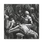 Crucifixion Art Matte Canvas Print – Stretched Religious Wall Decor