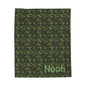 Camouflage Velveteen Plush Blanket - Noah