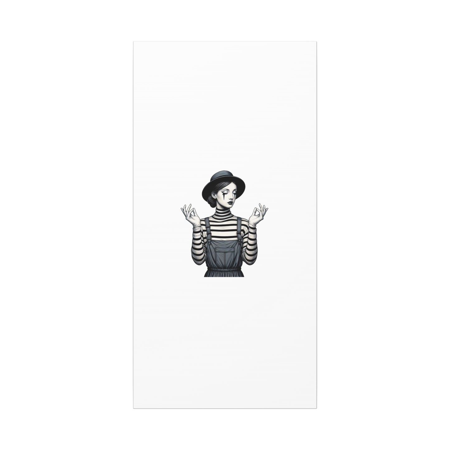 Meditative Striped Canvas Wall Art | Modern Boho Decor, Gift for Art Lovers, Minimalist Home Accent, Gallery Wall Art