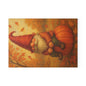 Autumn Gnome Glass Cutting Board, Fall Kitchen Decor, Gnome Themed Gifts, Thanksgiving Serving Board, Harvest Decoration