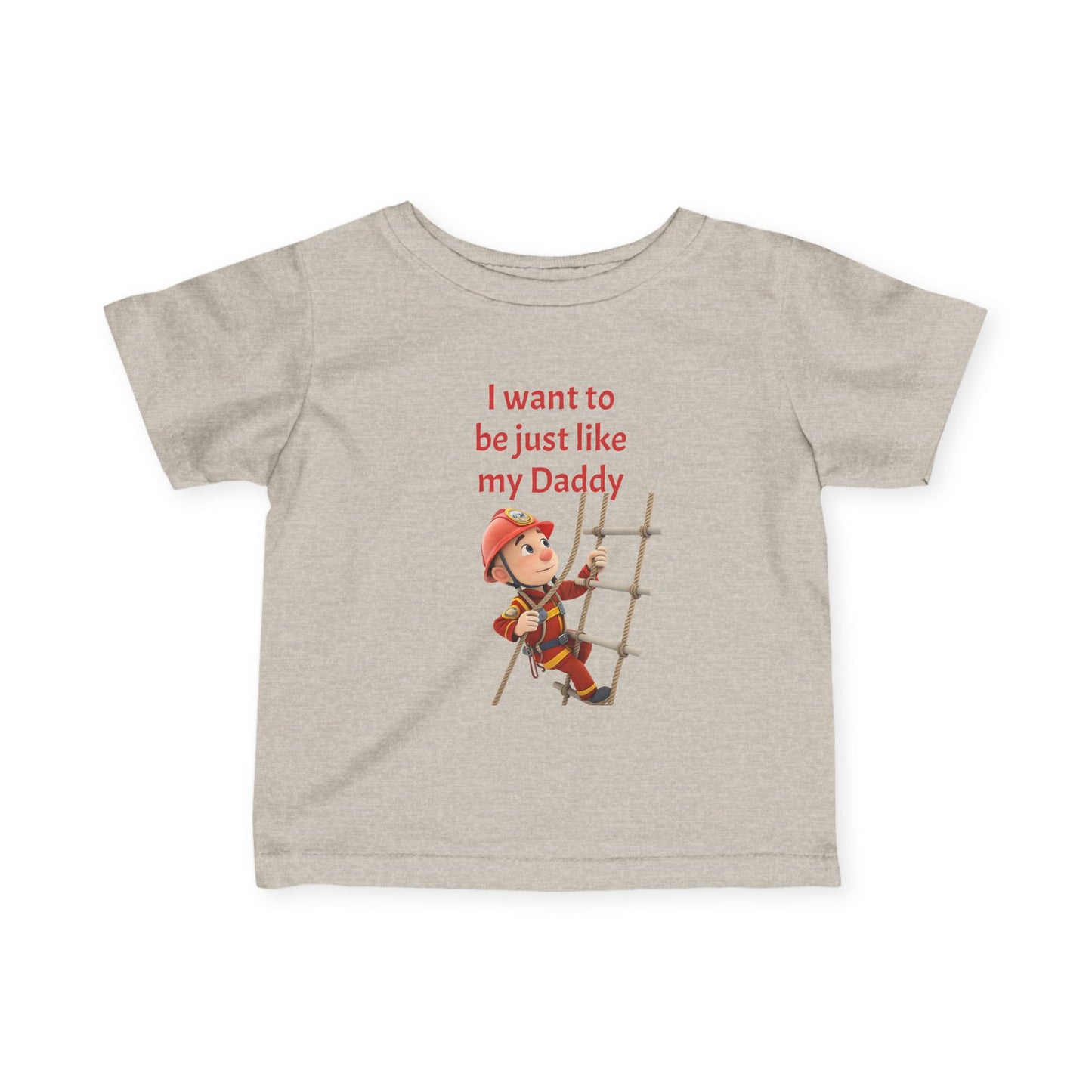 Daddy's Little Helper Infant Tee, Cute Child Tee, Toddler Gift, Father-Son Tee, Family Shirt, Birthday Outfit, Holiday Gift