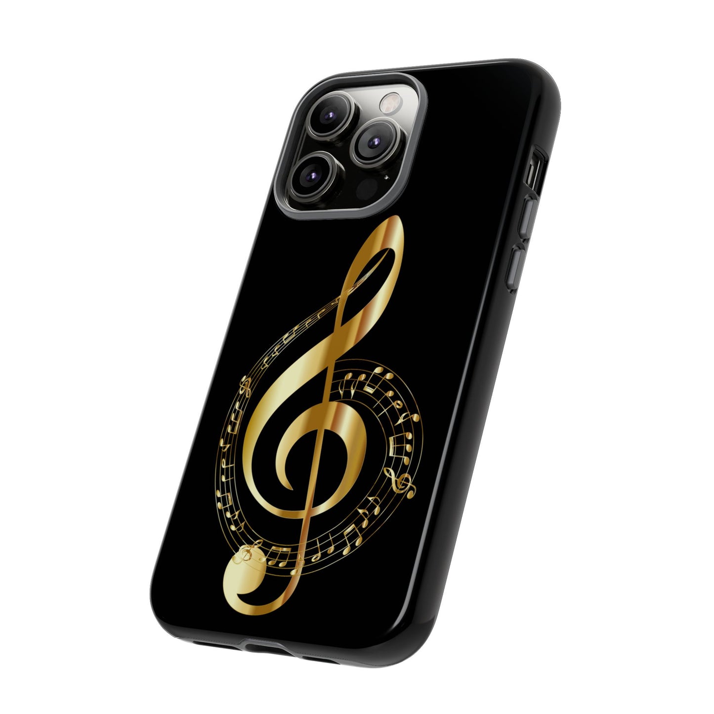 Tough Cases black gold musical Note