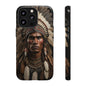 Native American Art Phone Case, Strong Culture Design, Unique Gift for Him or Her, Tough Cases, Customizable Protector, Tribal Style