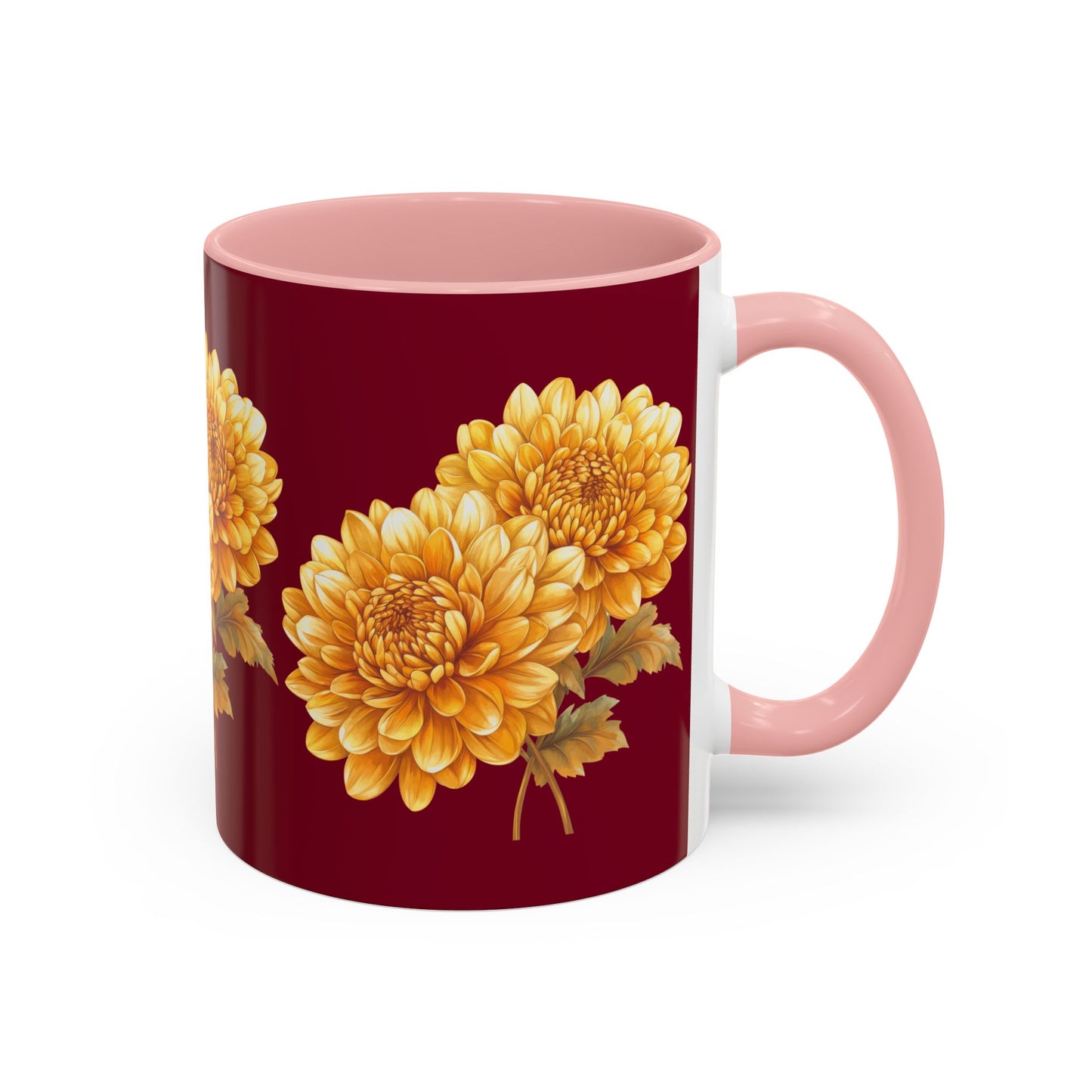 Beautiful Floral Accent Coffee Mug | Perfect Gift for Flower Lovers, Home Decor, Cozy Vibes, Mother’s Day, and Birthdays