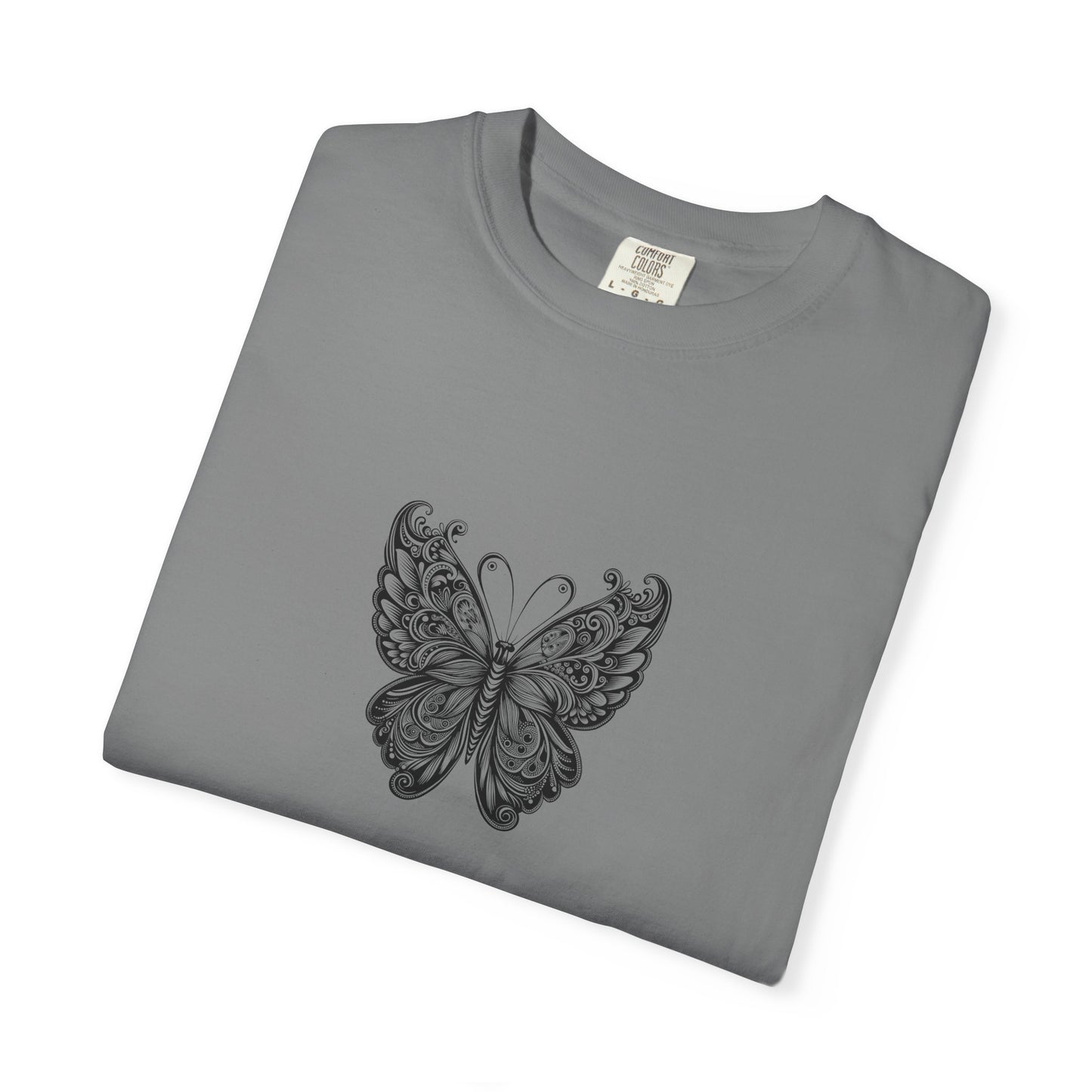Bohemian Butterfly T-shirt, Unisex Clothing, Nature Inspired Tee, Gift for Her, Casual Wear, Summer Fashion