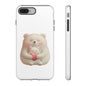 Cute Bear Phone Case, Tough Cases, Animal Lover Gift, Kids Accessories, Mother’s Day, Heartwarming Design