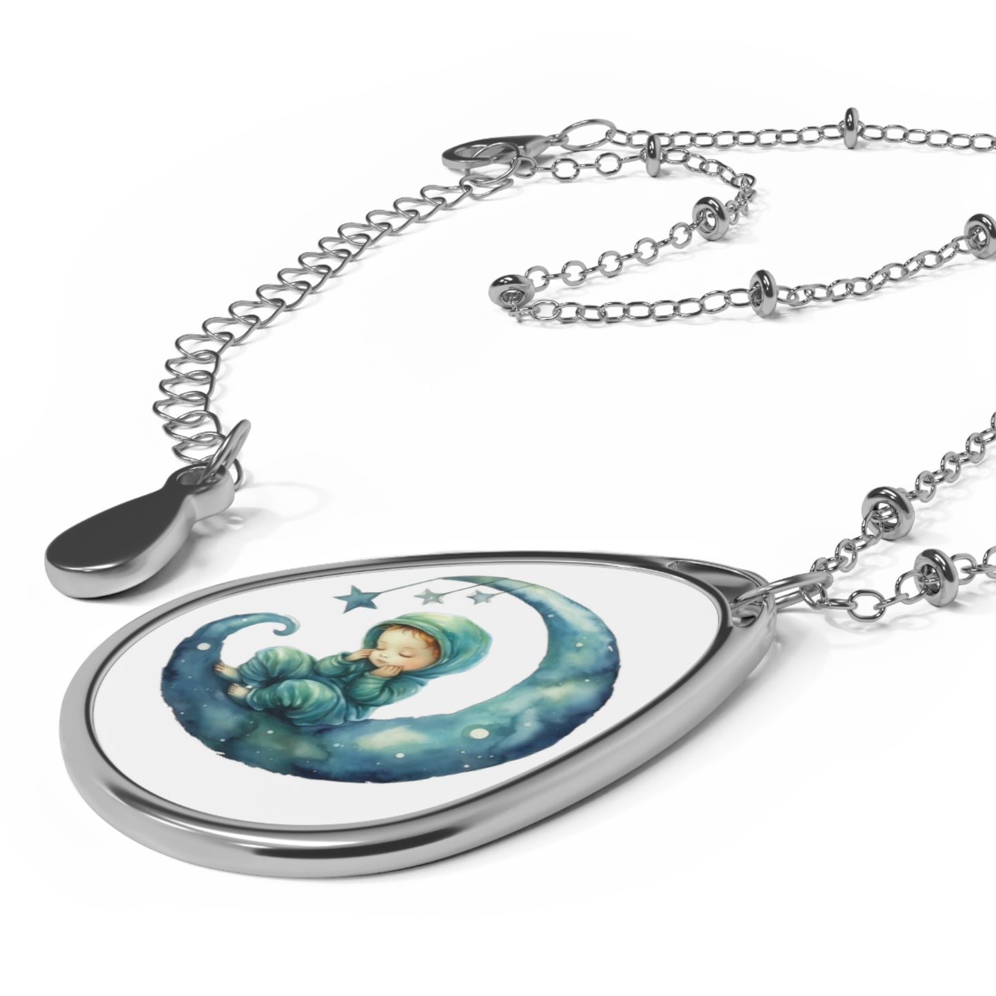 Whimsical Moonlit Oval Necklace, Celestial Jewelry, Starry Night Pendant, Unique Gift for Dreamers, Handcrafted Accessories, [...]