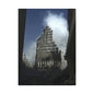 Matte Stretched Canvas - Ruined Cathedral Architectural Print