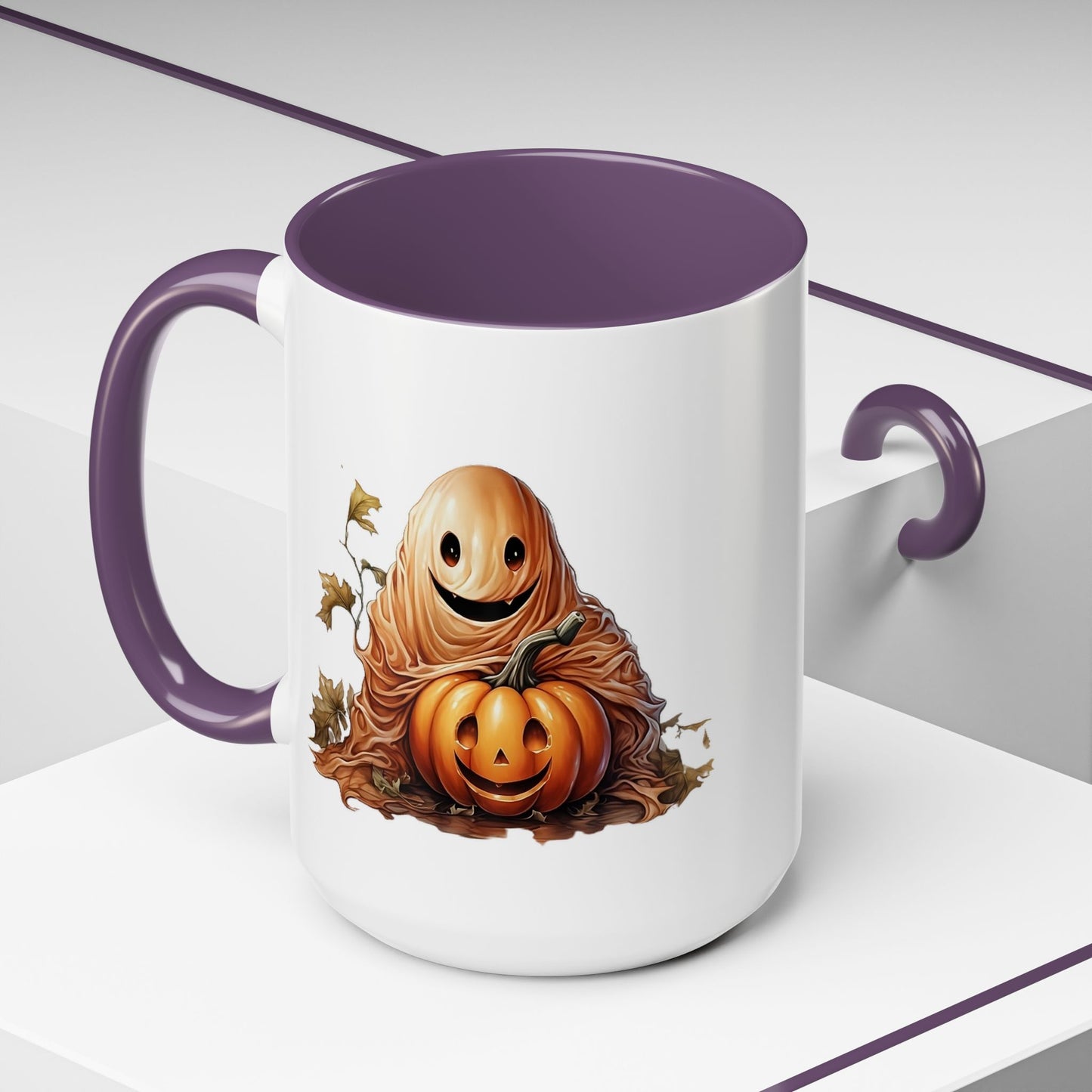 Whimsical Halloween Coffee Mug | Pumpkin-Inspired Drinkware, Cute Fall Decor, Gift for Pumpkin Lovers, Cozy Autumn Vibe
