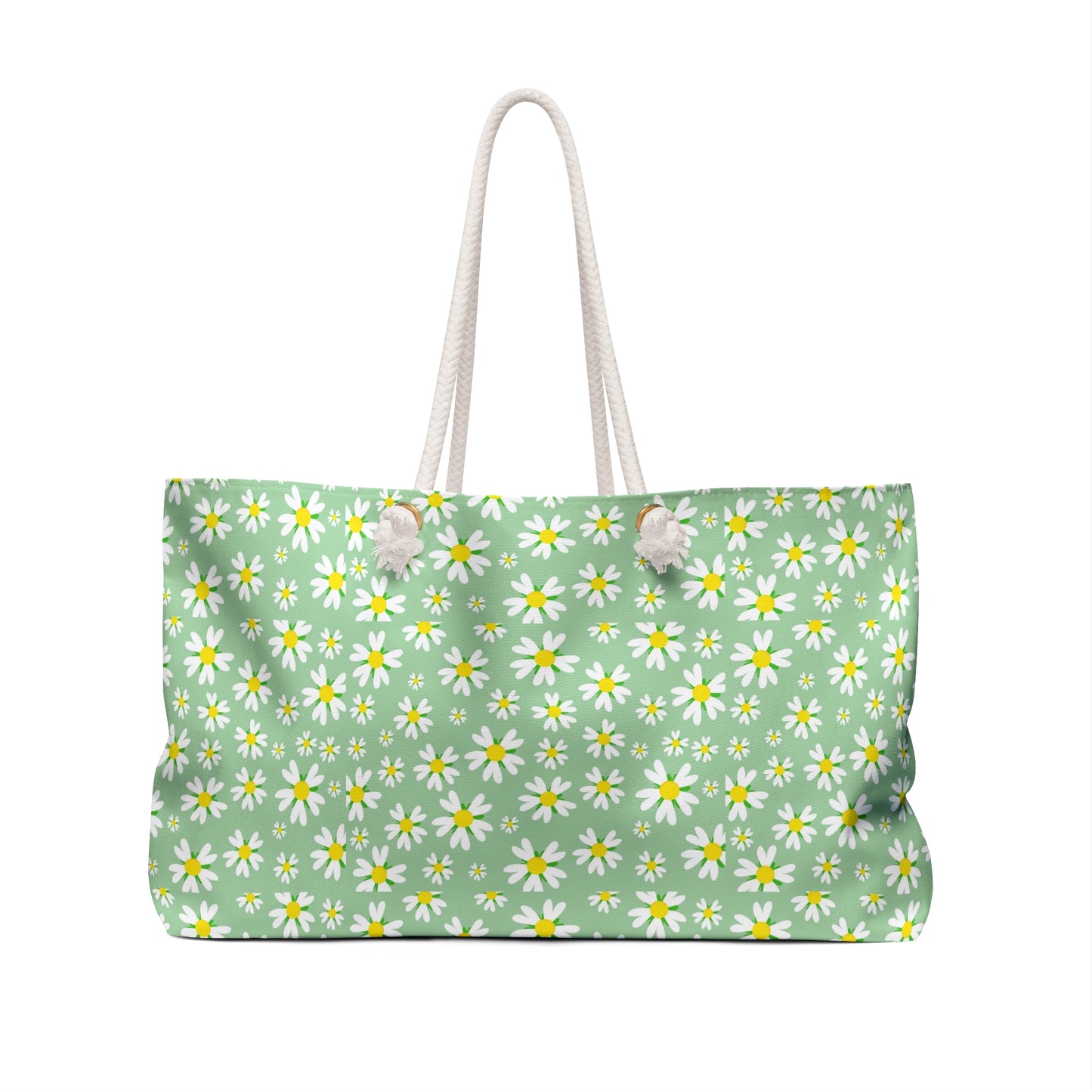 Floral Weekender Bag - Perfect for Beach Trips, Travel, Gym, or Weekend Getaways, Stylish Tote for Spring and Summer