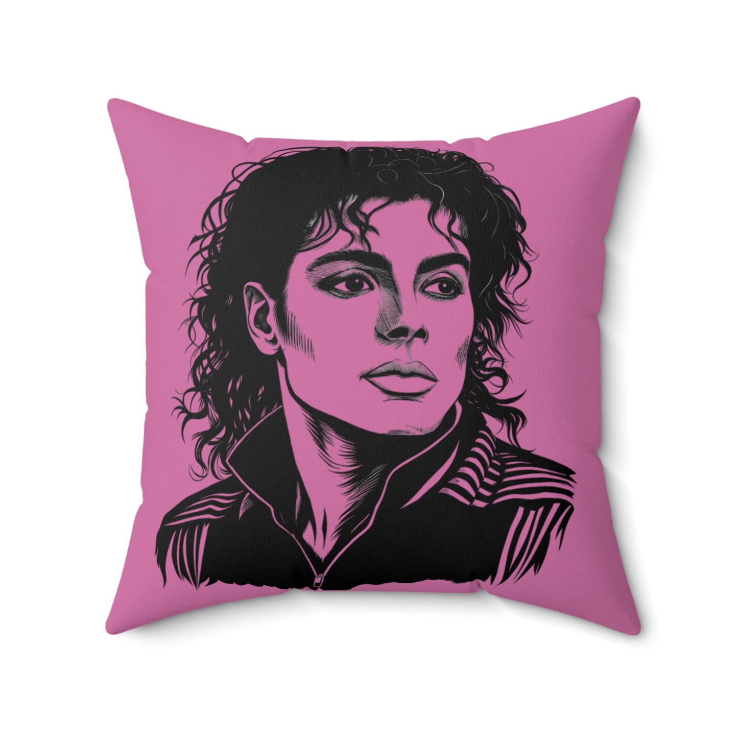 Michael Jackson Tribute Pillow - Retro Decor, Music Lover Gift, Unique Home Accent, Stylish Cushion, Pop Culture Collection