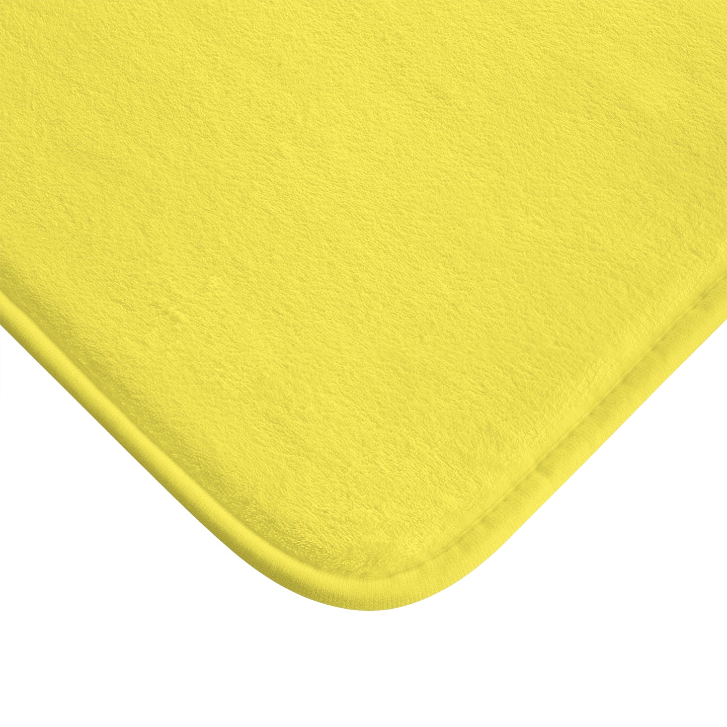Bright Yellow Floral Bath Mat - Cozy Bathroom Decor, Non-Slip Area Rug, Spring Vibes, Gift for Home, Mother's Day, Summer