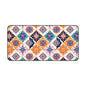 Colorful Geometric Desk Mat - Vibrant Office Decor