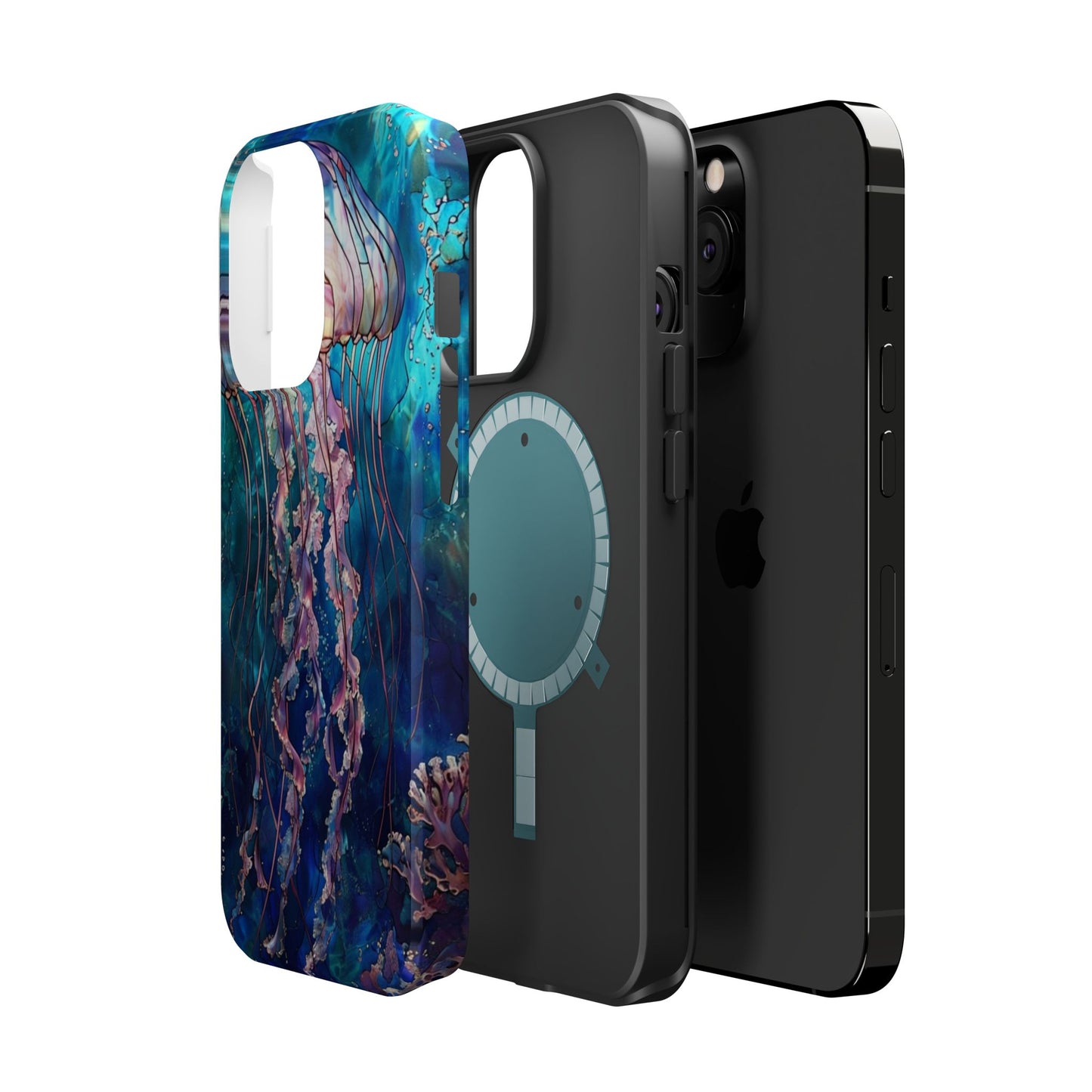 Jellyfish Ocean Magnetic Impact Phone Case