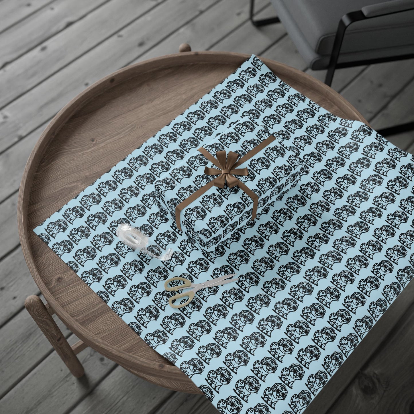 Playful Animal Wrapping Paper, Gift Wrap for Kids, Birthday Celebration, Eco-Friendly, Fun Prints for any Occasion