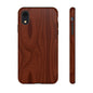 Wood Grain Phone Case, Stylish Tough Cases, Nature-Inspired Protective Cover, Unique Gifts for Him and Her, Eco-Friendly Tech Accessory