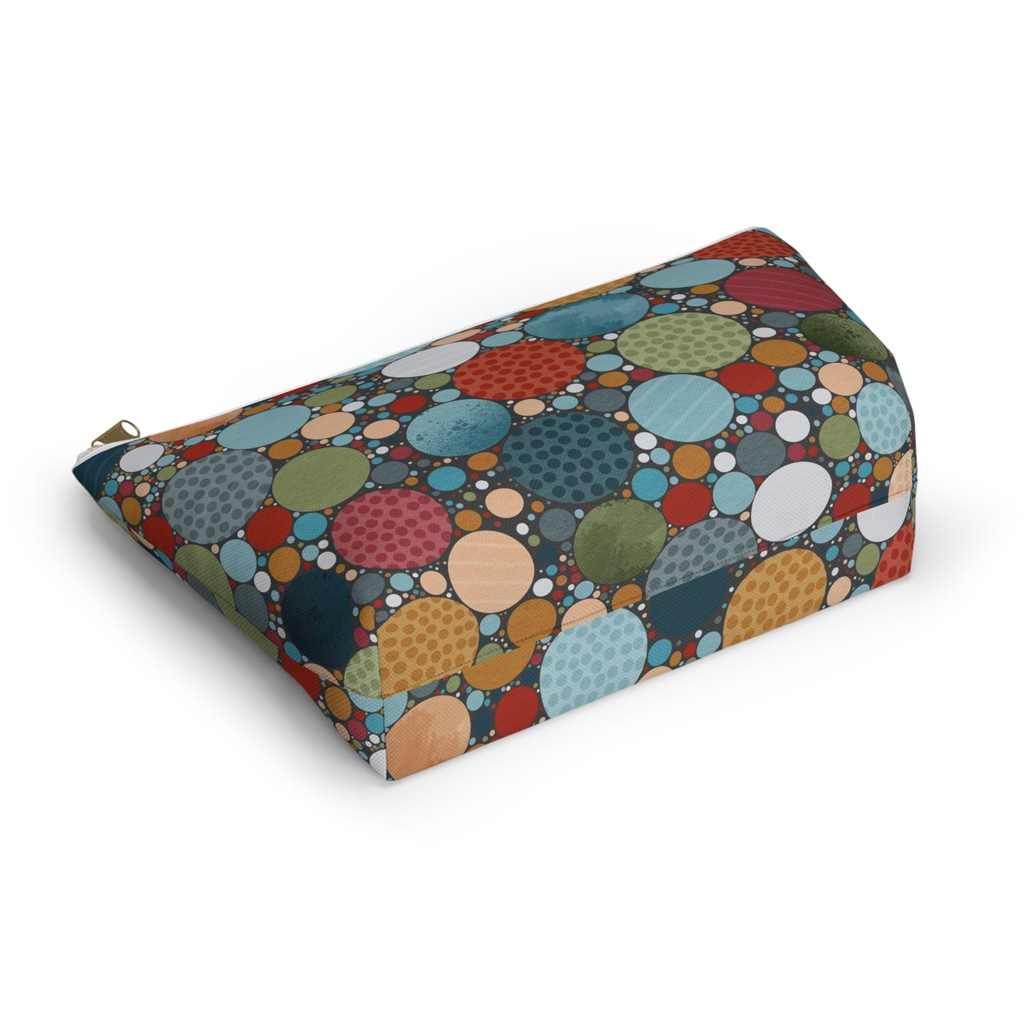 Colorful Polka Dot Accessory Pouch - Perfect for Travel, Makeup, Gifts, Organizing, and Everyday Use