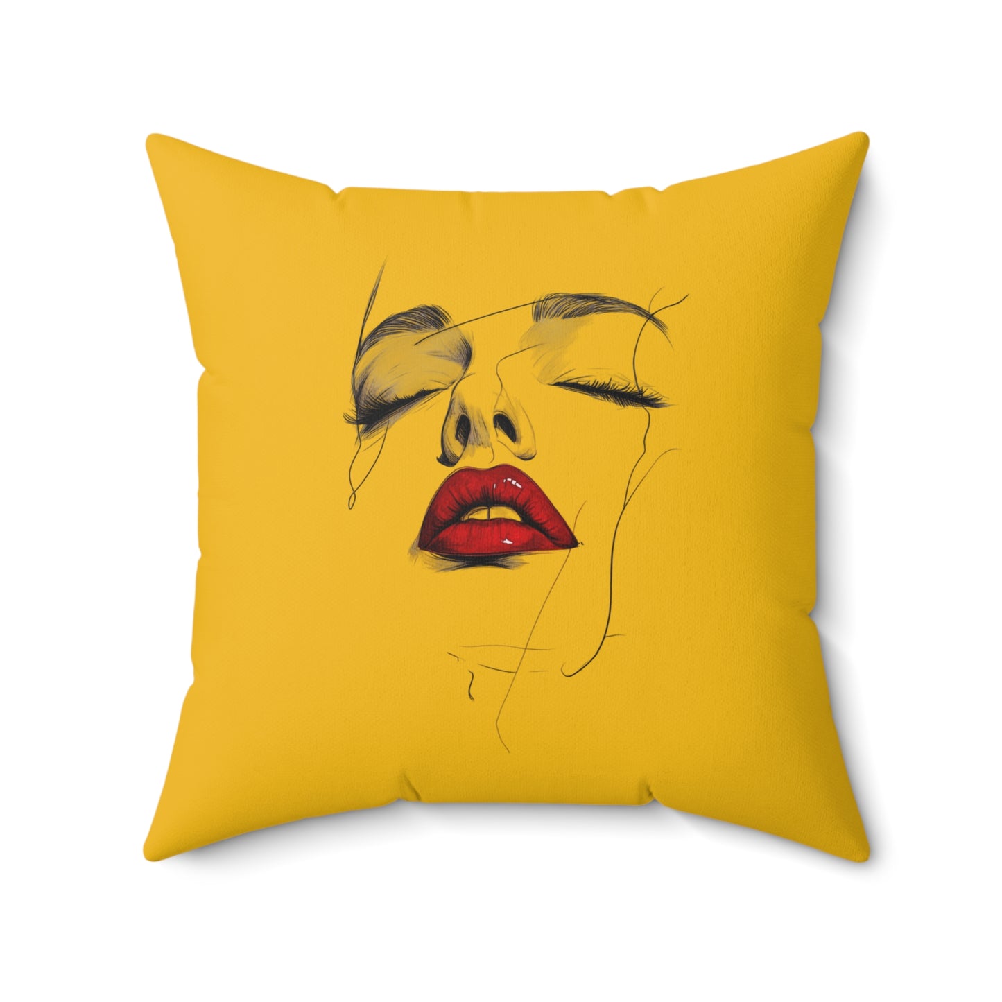 Chic Art Print Pillow, Decorative Throw Pillow, Modern Home Accent, Boho Room Decor, Gift for Art Lovers, Cozy Living Space