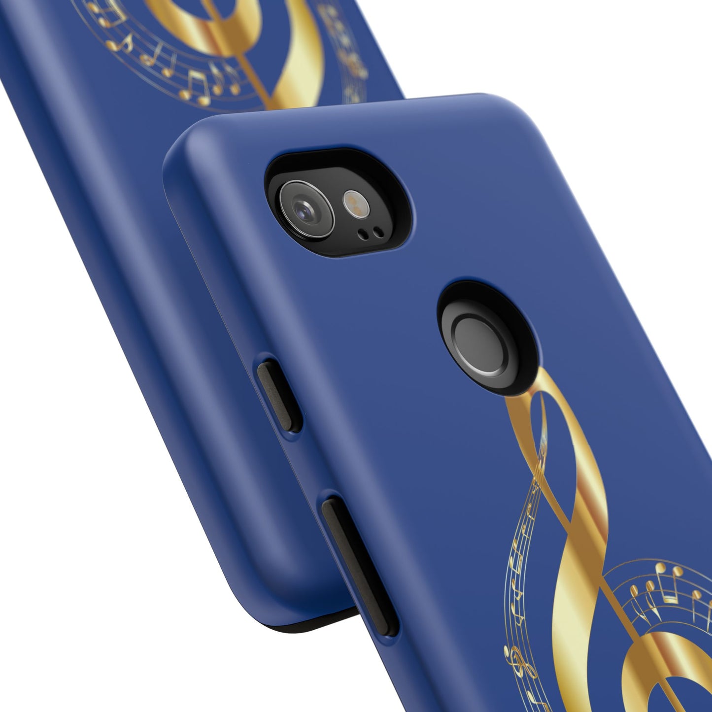 Tough Cases Blue and Gold Musical Note