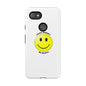Happy Face Phone Case, Tough Cases, Don’t Worry, Be Happy, Cute Gift for Friends, Positive Vibes, Fun Mobile Accessories