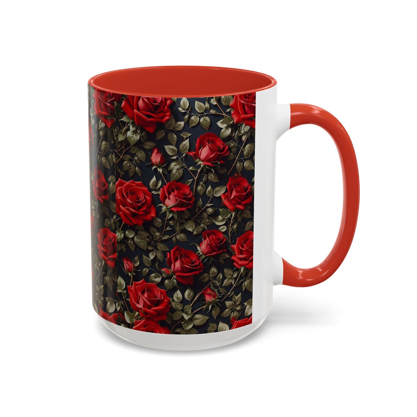 Elegant Floral Accent Coffee Mug - Perfect for Garden Lovers, Home Decor, Gift for Her, Tea Lovers, Mother's Day