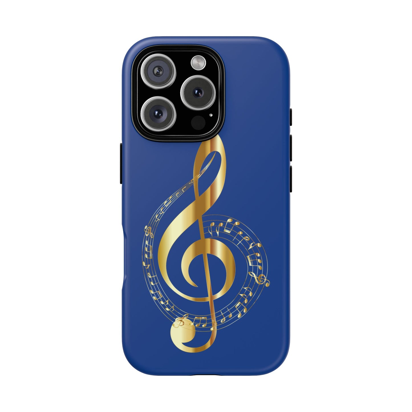Tough Cases Blue and Gold Musical Note
