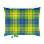 Cozy Plaid Pet Bed - Comfortable Dog Bed, Cat Cushion, Pet Lounge, Gift for Pets, Home Decor