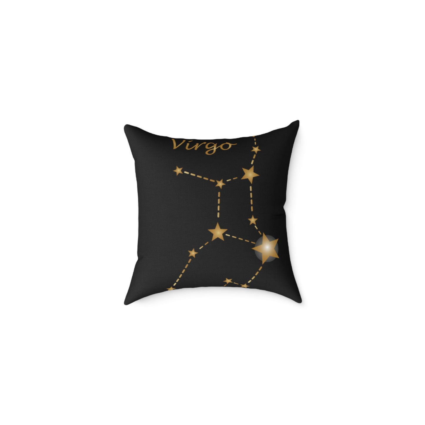 Virgo Constellation Throw Pillow - Zodiac Home Decor, Astrology Gift, Star Sign Cushion, Unique Housewarming Item, Celestial Design