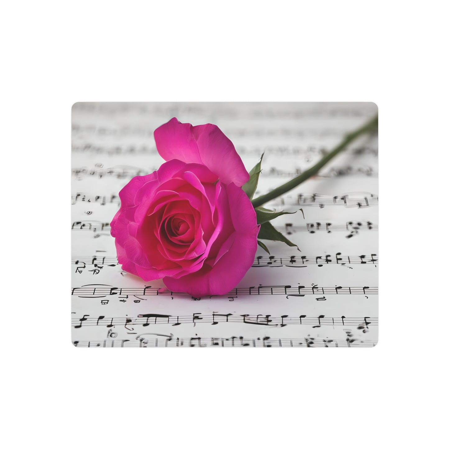 Elegant Floral Metal Art Sign - Pink Rose on Sheet Music Wall Décor, Perfect Gift for Music Lovers, Home Decor, Mother’s Day, Wedding, [...]