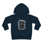 Cute Toddler Hoodie with Adorable Dog Design, Baby Gift, Winter Wear, Kids Sweatshirt, Comfortable Pullover