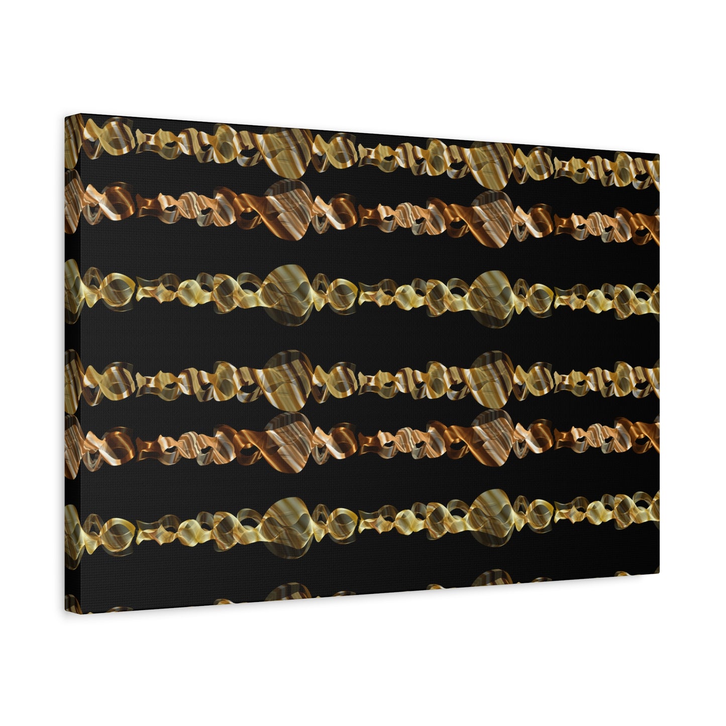 Artistic Canvas Gold and Black