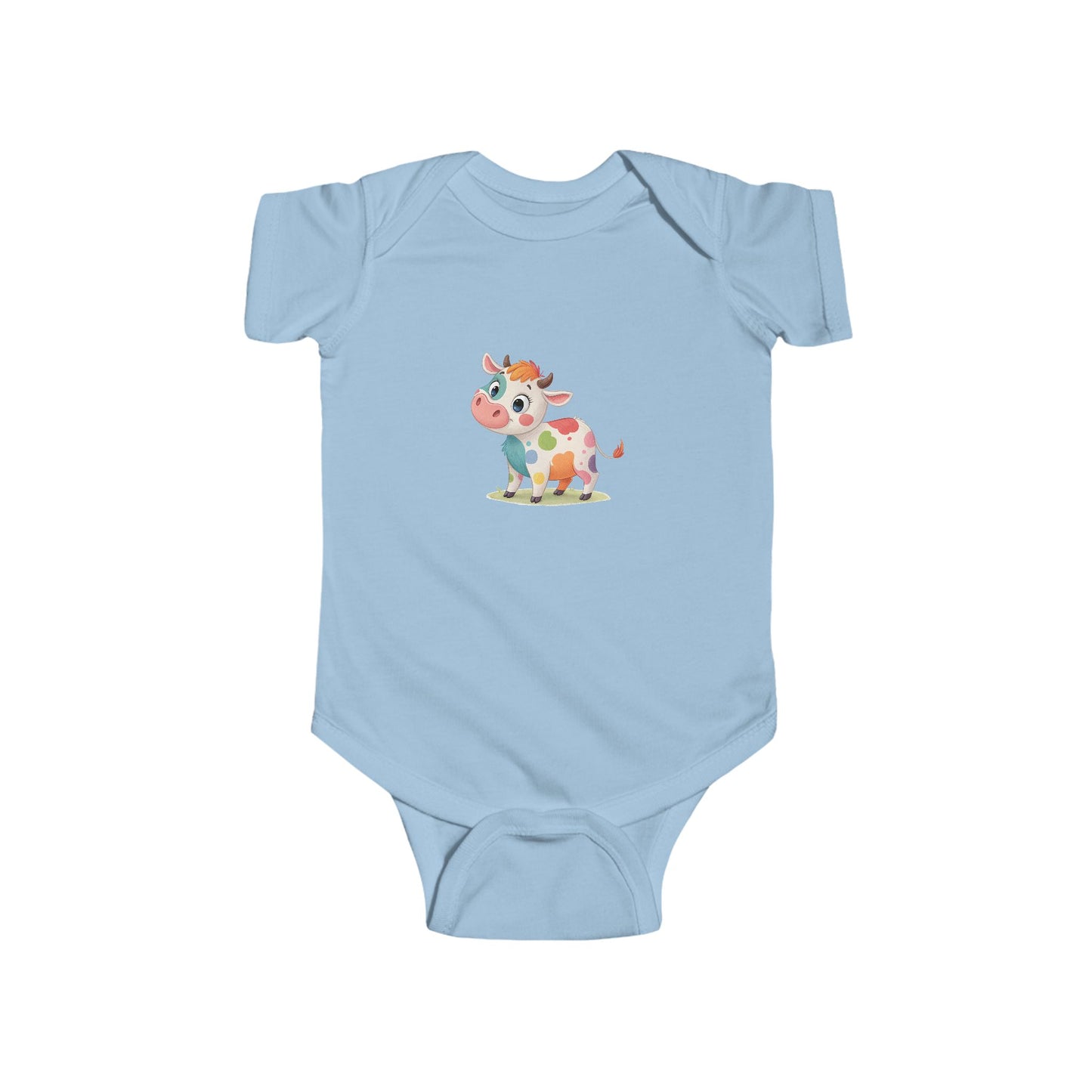 Cute Cow Infant Bodysuit | Baby Shower Gift, Newborn Outfit, Animal Lover Apparel, Cute Baby Clothes, Toddler Gift