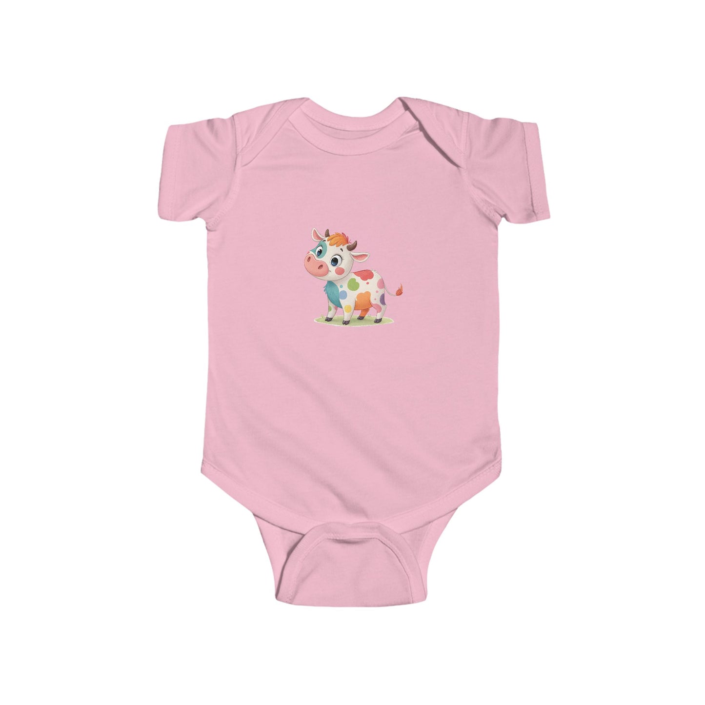 Cute Cow Infant Bodysuit | Baby Shower Gift, Newborn Outfit, Animal Lover Apparel, Cute Baby Clothes, Toddler Gift