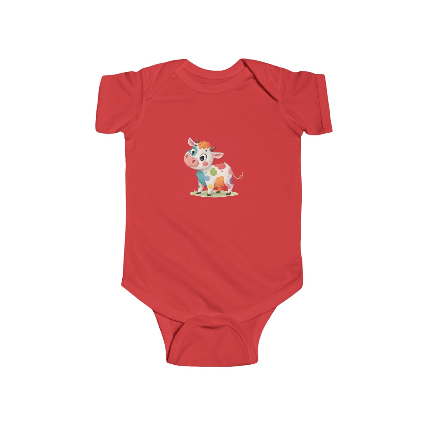 Cute Cow Infant Bodysuit | Baby Shower Gift, Newborn Outfit, Animal Lover Apparel, Cute Baby Clothes, Toddler Gift