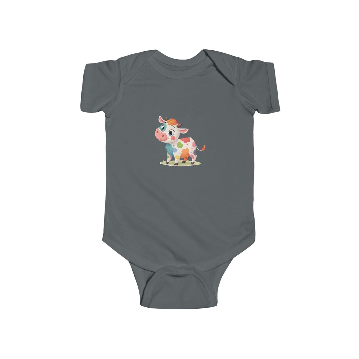 Cute Cow Infant Bodysuit | Baby Shower Gift, Newborn Outfit, Animal Lover Apparel, Cute Baby Clothes, Toddler Gift