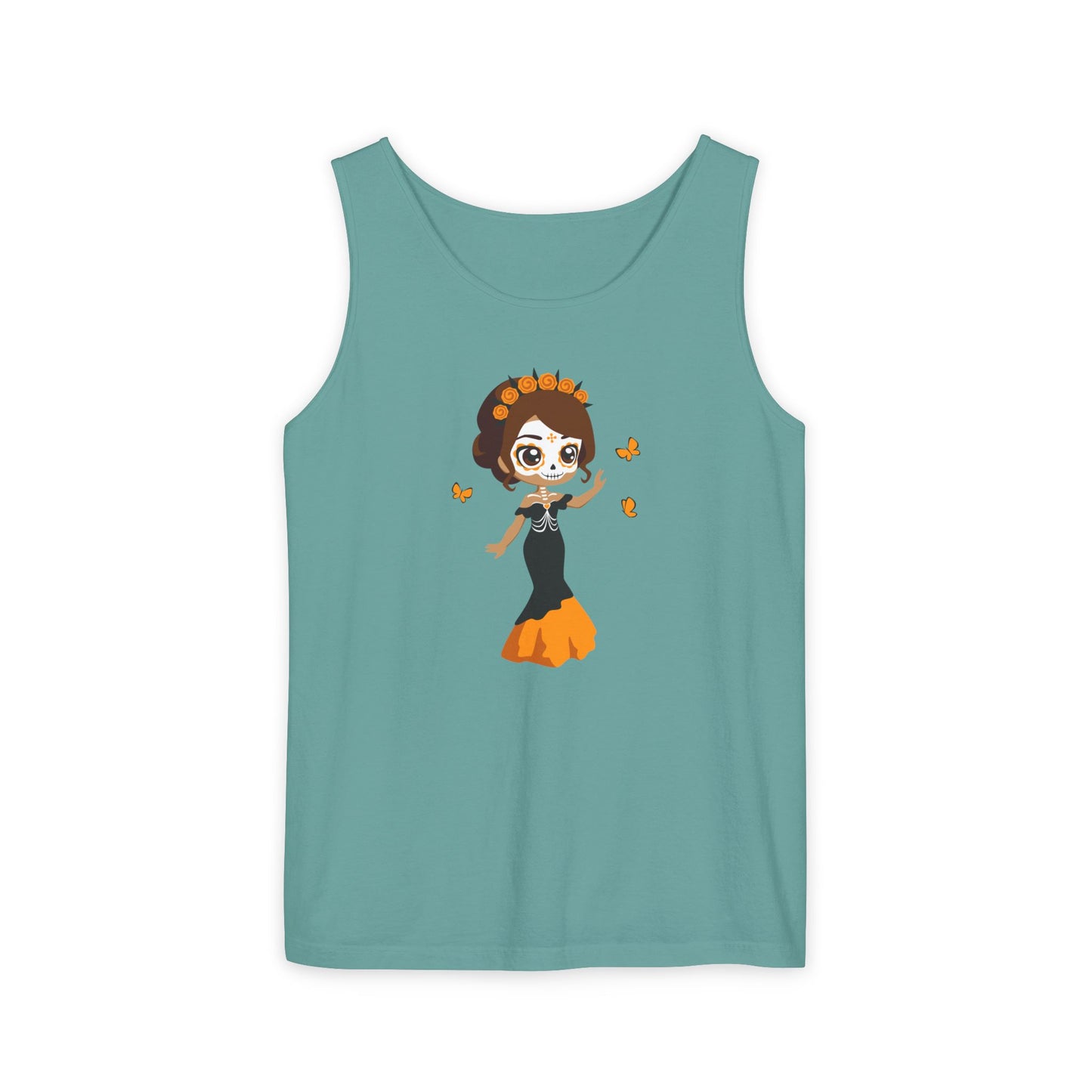 Celebrate Life Tank Top, Unisex , Day of the Dead