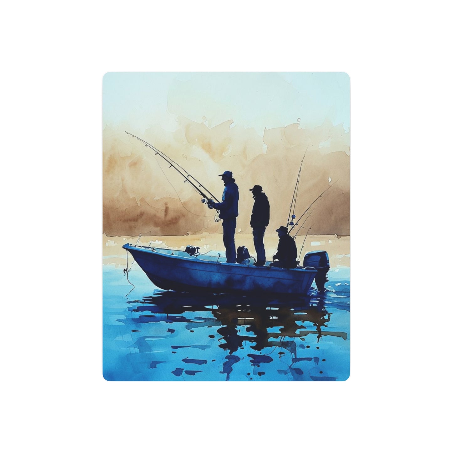 Fishing Metal Art Sign - Perfect Gift for Fishermen, Man Cave Decor, Nautical Wall Art, Outdoor Enthusiast Gift, Fishing Lover Decor