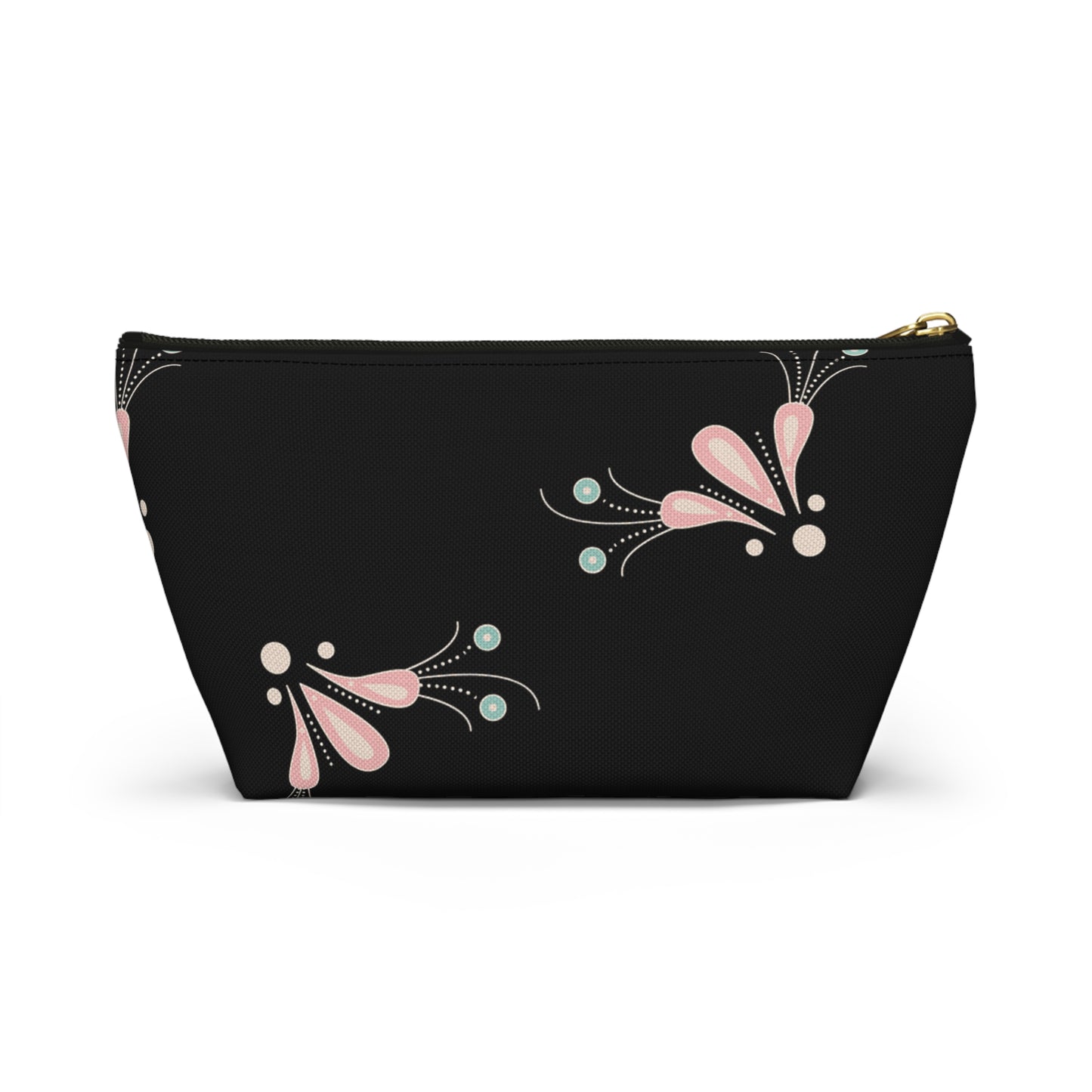 Chic Cosmetic Bag, Stylish Accessory Pouch, Makeup Organizer, Gift for Her, Floral Print Travel Case
