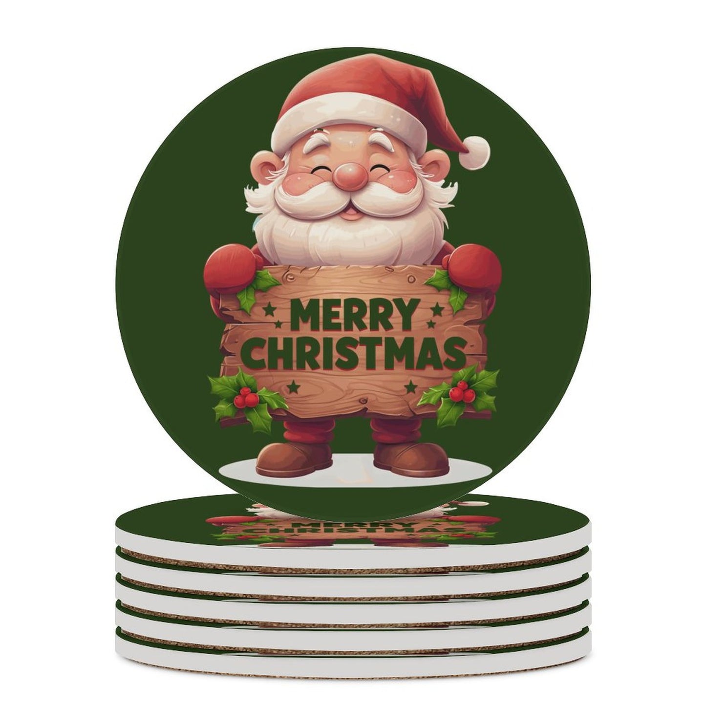 Round Ceramic Coaster