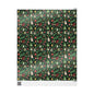 Festive Holiday Wrapping Paper, Christmas Gift Wrap, Eco-Friendly Wrapping, Seasonal Decoration, Unique Gift Presentation