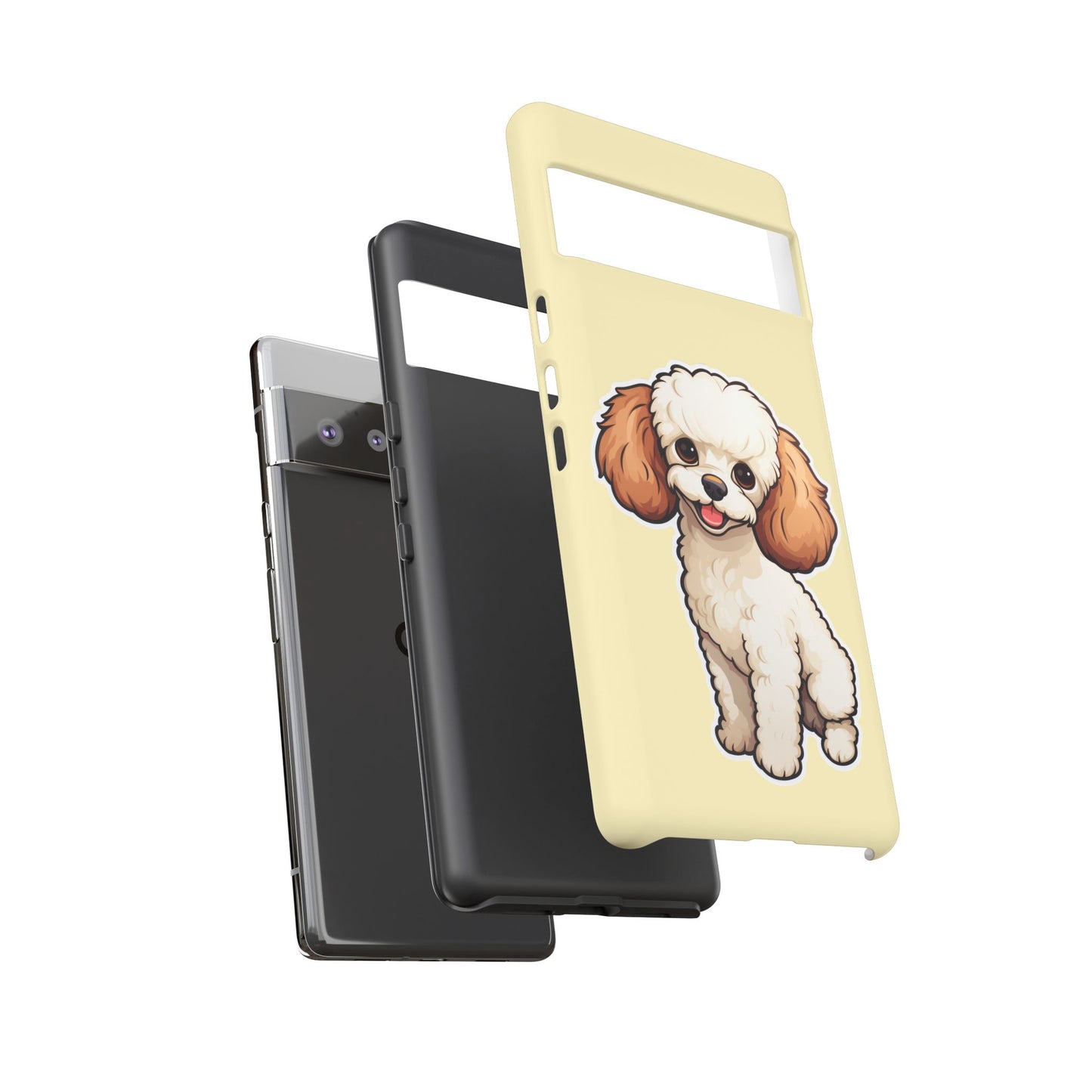 Cute Dog Phone Case, Pet Lover Gift, Custom Phone Cover, Cartoon Dog Case, Durable Phone Accessory