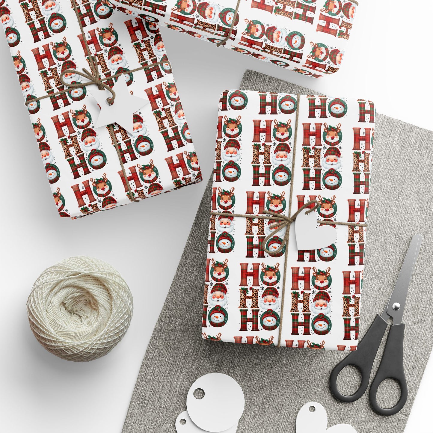 Festive Wrapping Paper, Holiday Gift Wrap, Christmas Wrap, Decorative Paper for Gifts, Seasonal Gift Wrap