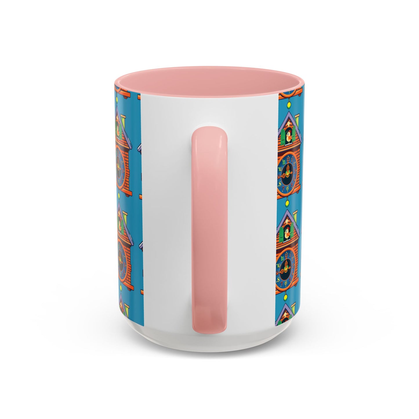 Whimsical Clock House Coffee Mug Unique Gift for Home Decor