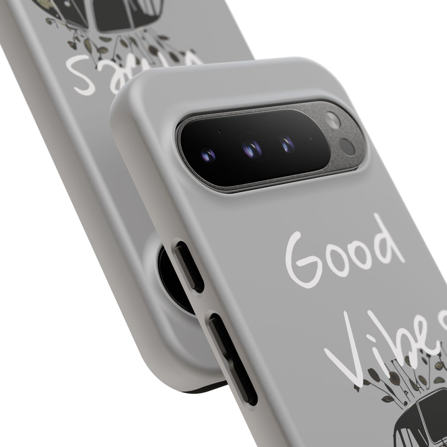 Floral Phone Case | Good Vibes, Phone Accessories, Gift for Her, Trendy Tech, Summer Vibes, Birthday Gift